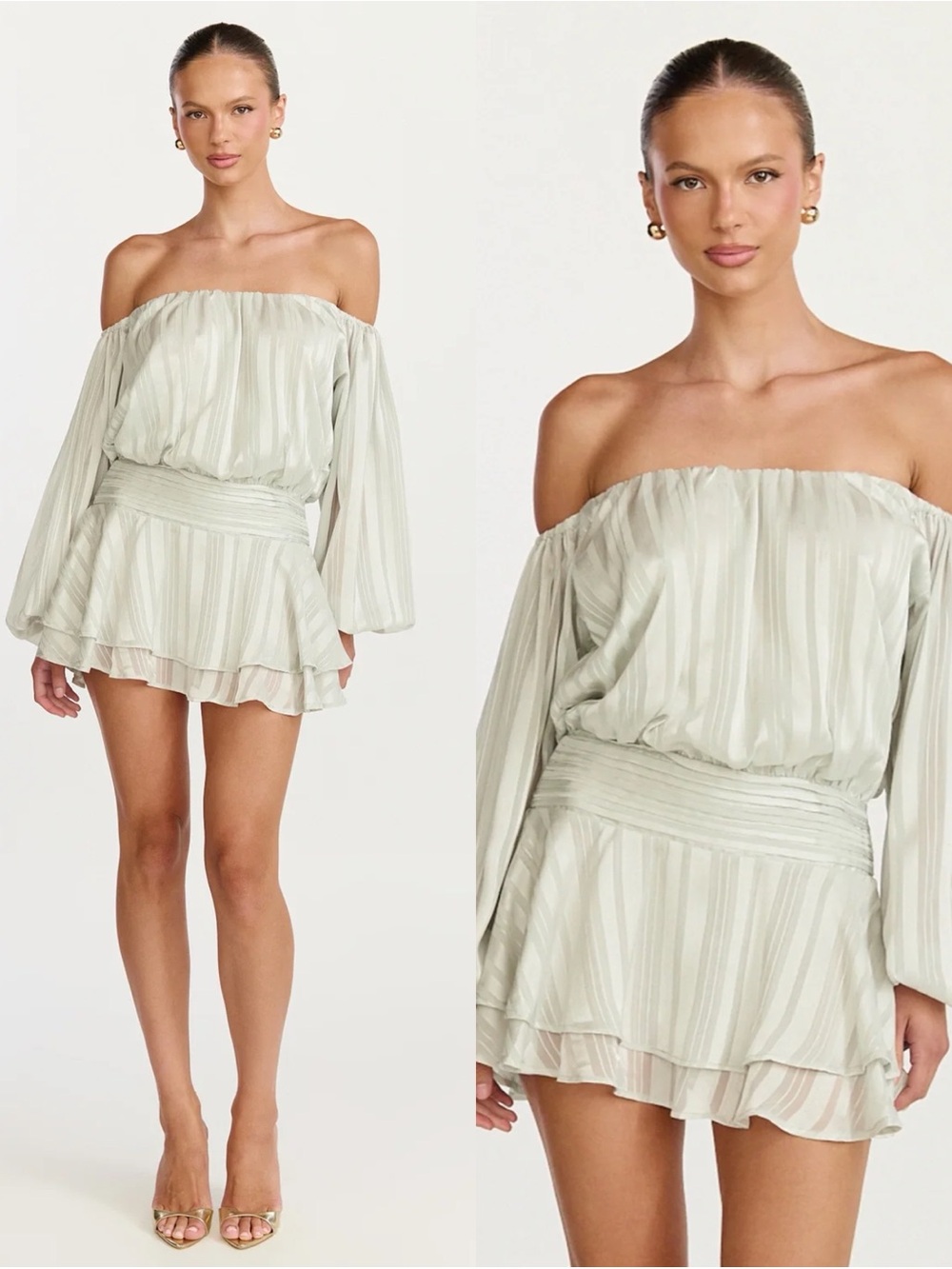 Brand New- Showpo GISELLE MINI DRESS 🧚‍♀️✨